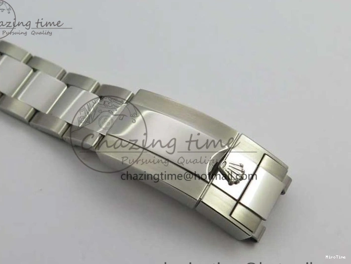 MiroTime 0417 Breathable GMT Master II 116719 BLRO Real Ceramic 904L SS GMF 1:1 Best Edition Black Dial on Bracelet A3186 (Correct Hand Stack) 3243